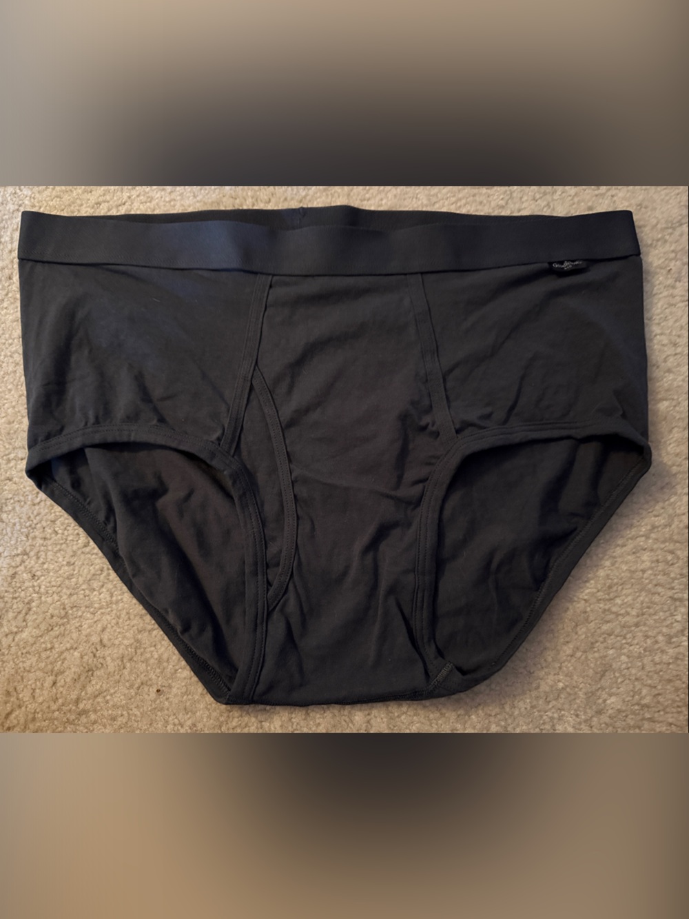 Goodfellow & Co Black Men's Cotton xxl NWOT GREY GRAY Briefs